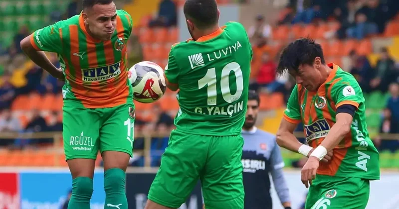 Alanyaspor 7 maç aradan sonra kazandı