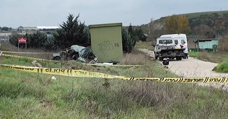 Büyükçekmece de gece yaşanan kaza gündüz fark edildi: 2 ölü
