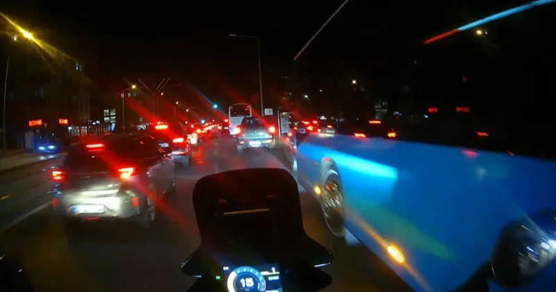 Antalya’da motorcudan hayat kurtaran hamle