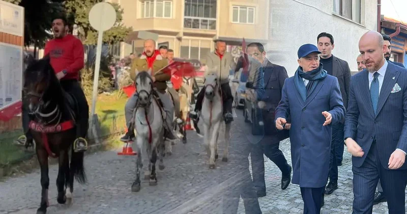 Bilal Erdoğan tekbirlerle salona girdi! Erdoğan ın solu bile dönüştürdüğünü söyledi