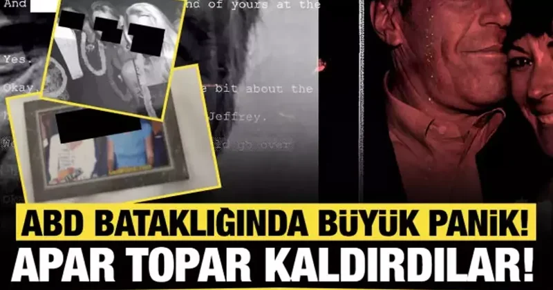 ABD bataklığında büyük panik! Bazı fotoğraflar Epstein Kütüphanesi nden erişime kapatıldı