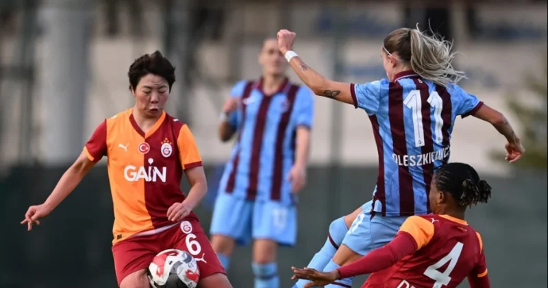 Trabzonspor, Galatasaray GAİN i tek golle geçti Sözcü Gazetesi