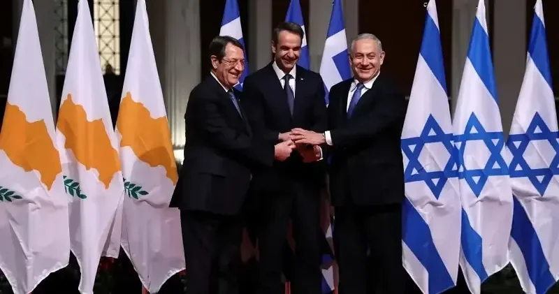 İsrail Yunanistan ve GKRY den Doğu Akdeniz de Türkiye ye karşı askeri cephe girişimi Dünya Haberleri