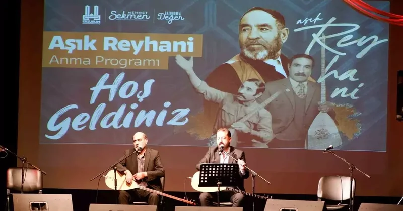 Aşık Reyhani memleketinde anıldı