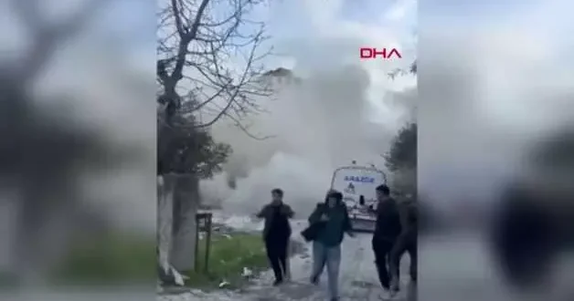 İstanbul da kentsel dönüşüm az kalsın faciaya neden oluyordu! 10 katlı bina yıkım sırasında çöktü!