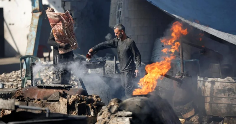 Katil İsrail in saldırıları Filistin ekonomisine ciddi zarar verdi
