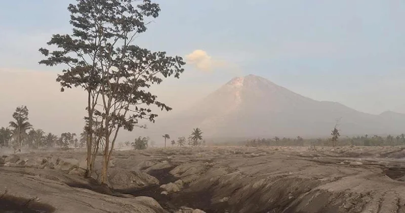 Yanardağ 6 defa patladı: 1200 metreye kül püskürttü