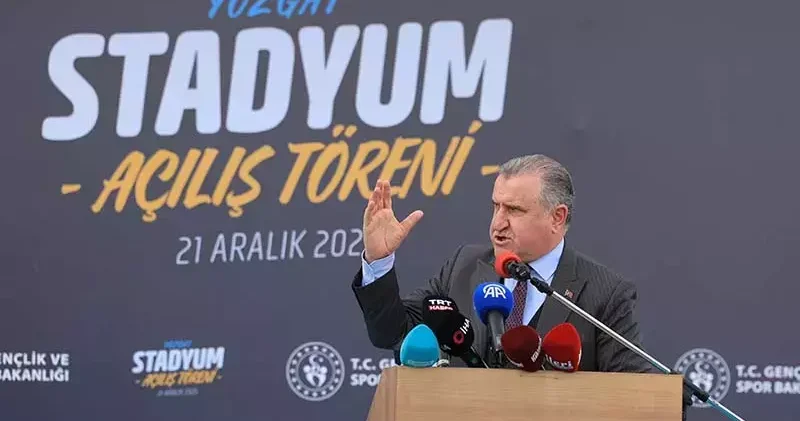 Bakan Bak: UEFA ve FIFA standartlarında 41 stadyum yaptık