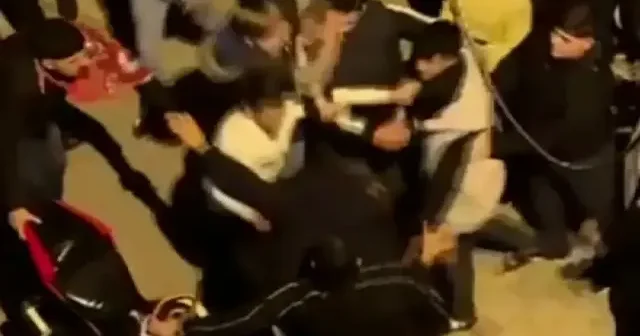 Esenyurt ta asker eğlencesinde ortalık karıştı VİDEO İZLE