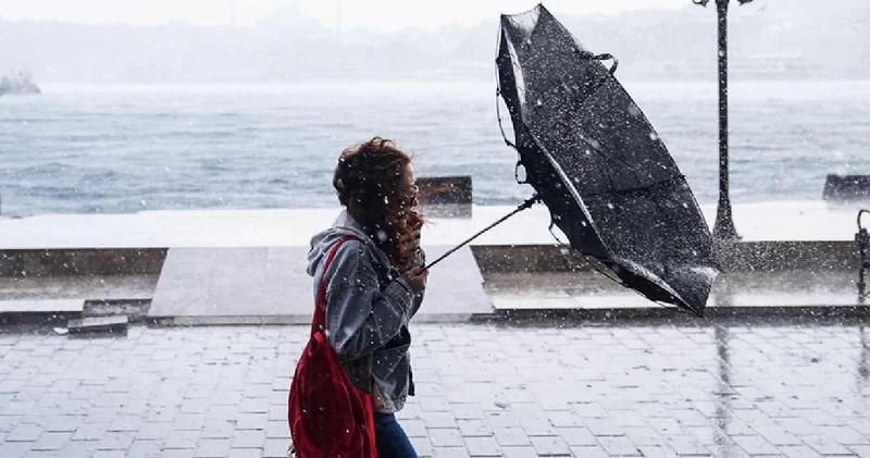 Meteoroloji tarih verdi! Bu iki bölgeyi fırtına vuracak