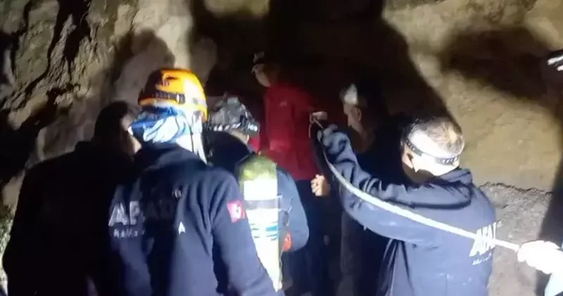 Kaçak kazı için girdiği tünelde metan gazından zehirlendi