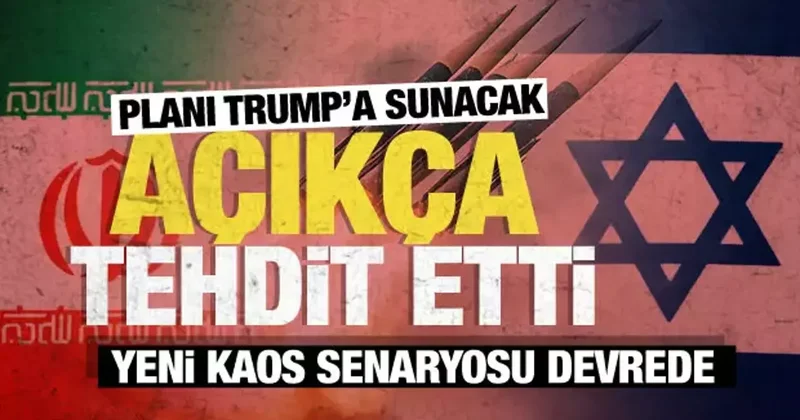 İsrail den İran a yeni saldırı tehdidi! Bölgeyi felakete sürükleyecek kaos planı
