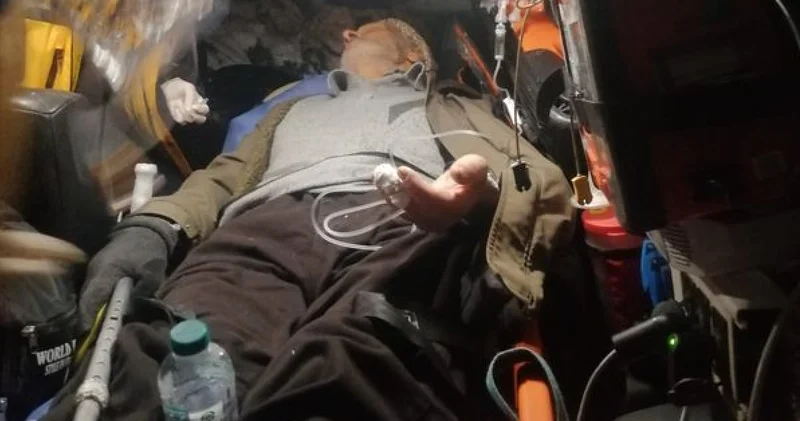 Köy yolu kapandı, Gürcistan üzerinden hastaneye ulaştırıldı Son dakika haberleri