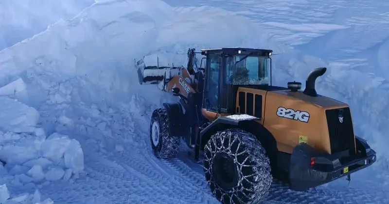 Elazığ’da karla mücadele: 72 yerleşim yerine ulaşım sağlandı Elazığ Haberleri