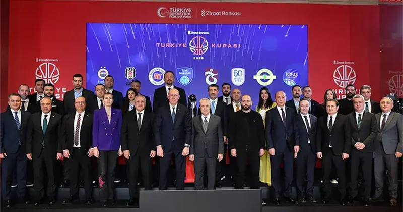 Basketbol Ziraat Bankası Erkekler Türkiye Kupası nda çeyrek final kura çekimi yapıldı Fanatik Gazetesi Basketbol Haberleri Spor