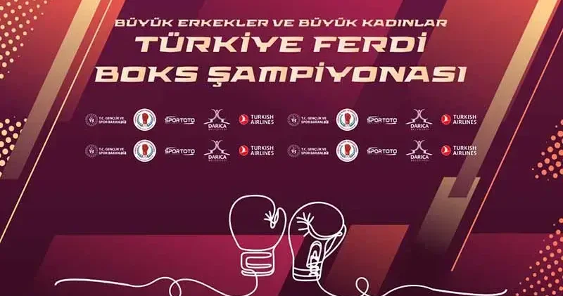 Türkiye Ferdi Boks Şampiyonası, Kocaeli’de gerçekleştirilecek