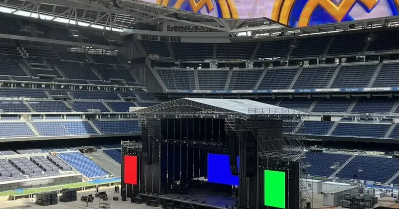 Real Madrid stadyumda verdiği konserler sonrası gürültü kirliliği suçlamalarıyla karşı karşıya