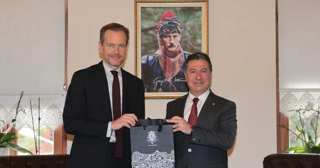 Başkan Aras Belçika Krallığı Ankara Büyükelçisini ağırladı Muğla Haberleri