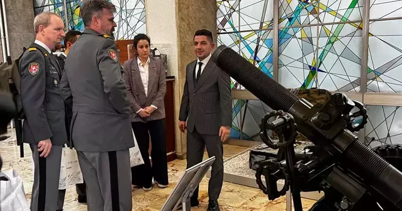 İsviçre Genelkurmay heyetinden MKE ye ziyaret