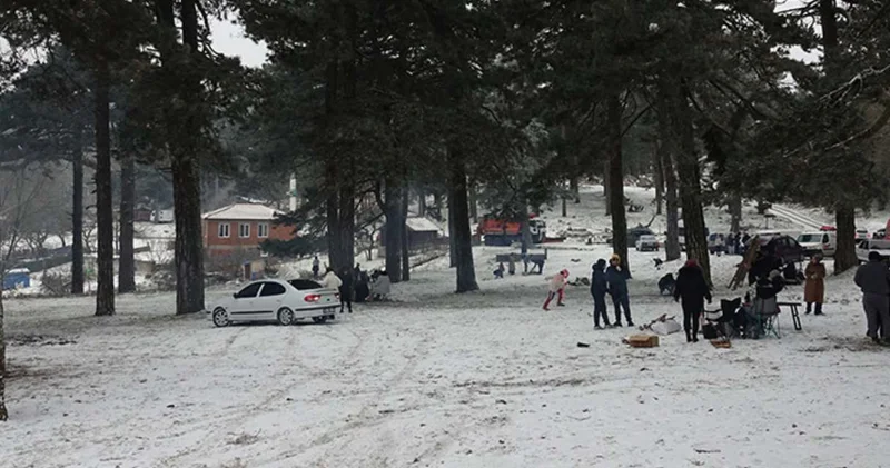 Edremit Körfezi nde yaşayanlar buraya akın etti