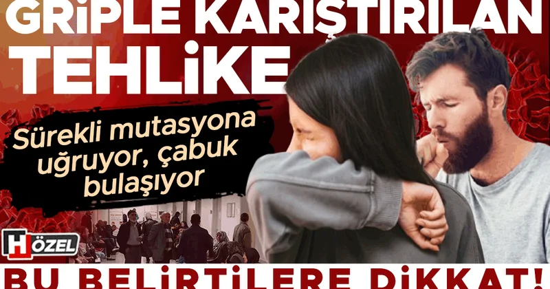 Griple karıştırılan sessiz tehlike: Adenovirüs! Sürekli mutasyona uğruyor, çok çabuk bulaşıyor BU BELİRTİLERE DİKKAT