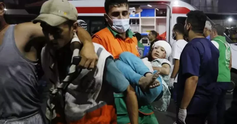 Filistin Sağlık Bakanlığı açıkladı: Gazze de yaralı sayısı 17 bin 562 ye çıktı