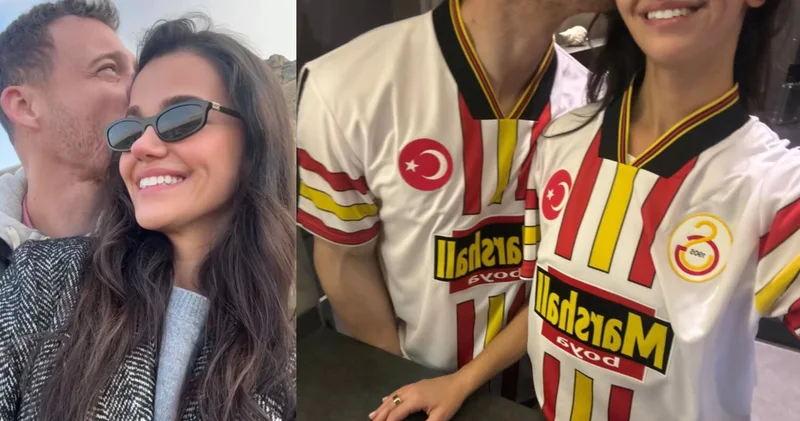 Selin Yağcıoğlu ile Kerem Bürsin den yeni fotoğraf