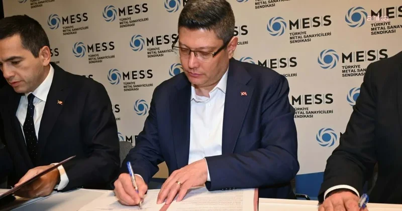 Türk Metal ile MESS arasında sözleşme imzalandı: İlk yıl zam oranı yüzde 47,81