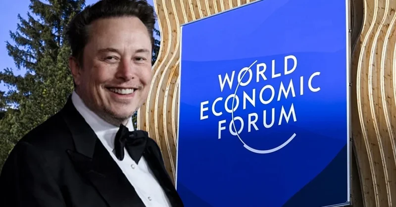 Elon Musk tan Davos ta sürpriz konuşma Sözcü Gazetesi