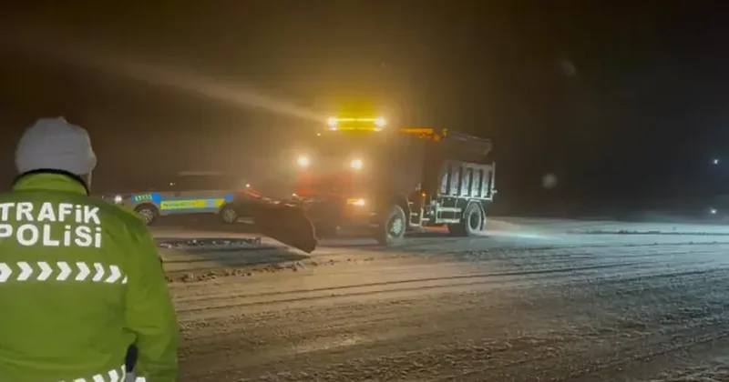 Çorum da kar yağışı etkili oldu!