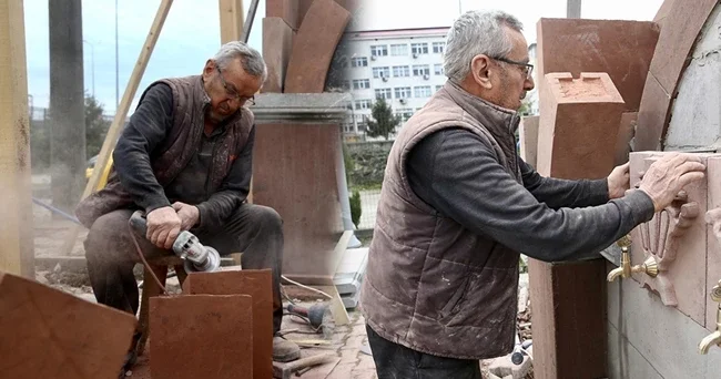 2008 yılında emekli olduktan sonra yapmaya başladı! 3 gün sürüyor: Dünya durdukça muhafazasını koruyacak