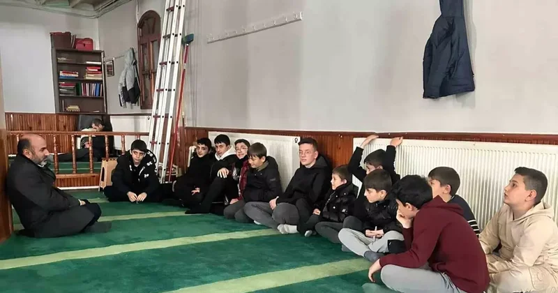 Aydıntepe’de ortaokul öğrencilerine ara dönem kampı