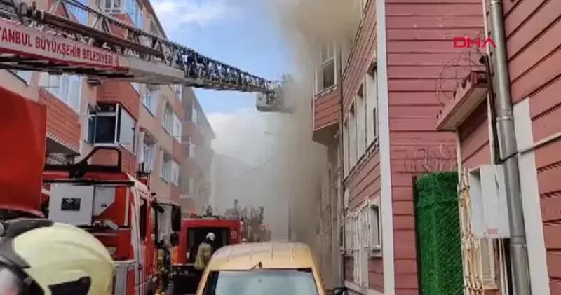 Fatih te dergahta yangın