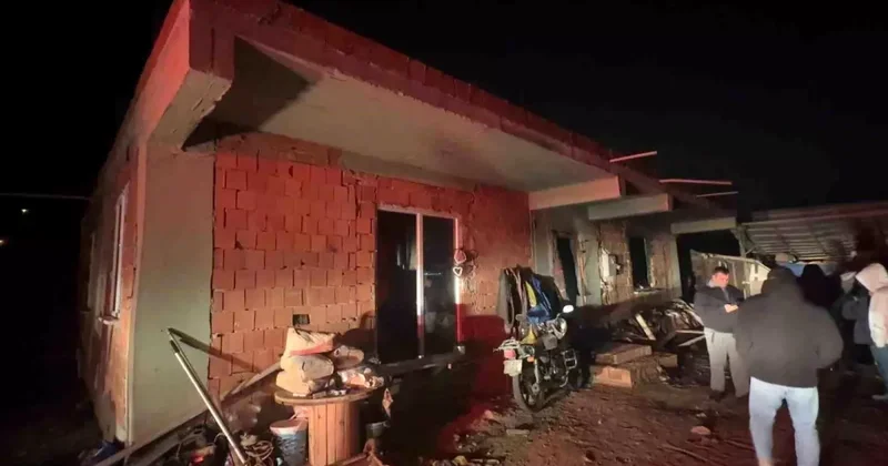 Kaynar suya benzin dökülen evde patlama meydana geldi! Yaralılar var