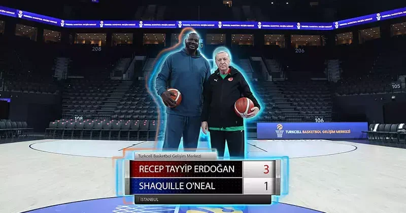 NBA efsanesi geldi, skoru Cumhurbaşkanı Erdoğan yazdı