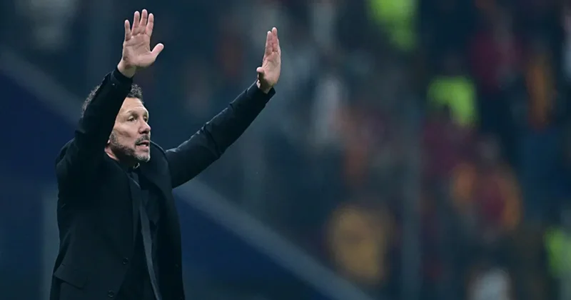 Diego Simeone: İzlemesi keyifli bir maç oldu