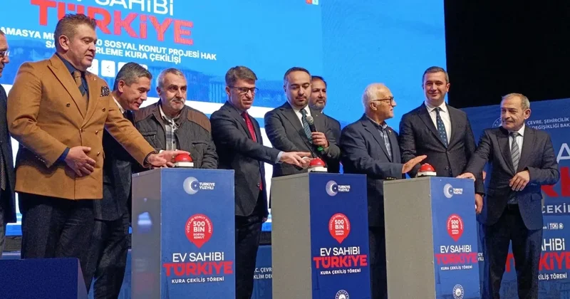 Yüzyılın Konut Projesi Amasya kuraları çekildi