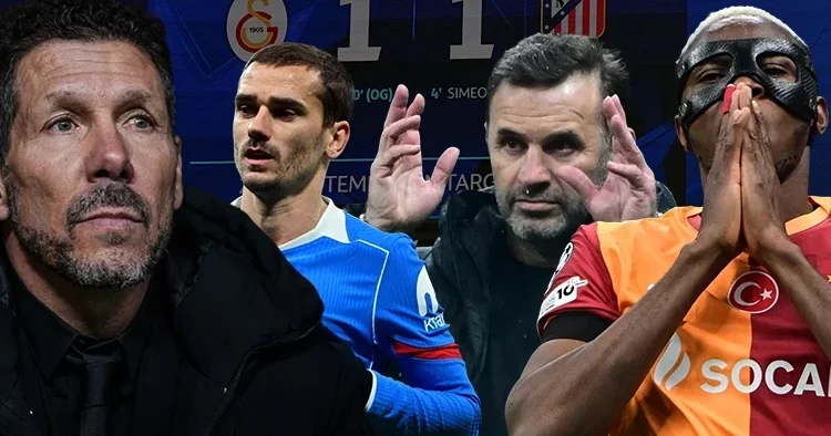 Galatasaray da Atletico Madrid maçı sonrası açıkladı! İlk 24 savaşı sürüyor! Maçın iki net kırılma noktası var