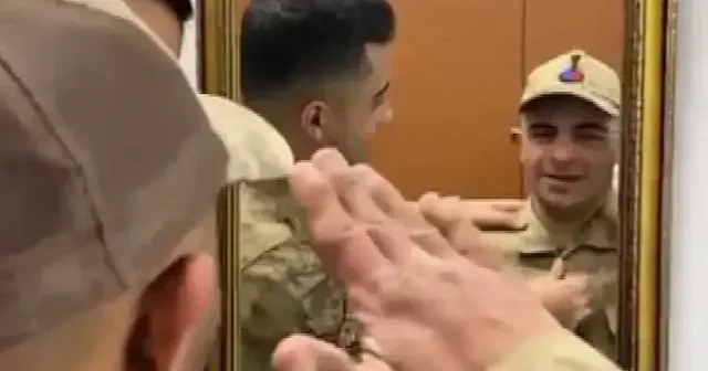 Hakkari de özel gereksinimli gencin askerlik hayali bir günlüğüne gerçek oldu VİDEO İZLE