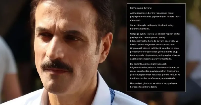 Ufuk Özkan a donör bulundu iddialarına kardeşi Umut Özkan dan yalanlama