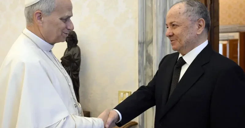 Barzani, Papa ile görüştü: Kürtler için yardım istedim