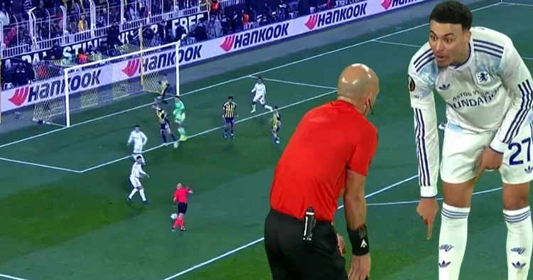 Fenerbahçe Aston Villa maçına damga vuran an: Gol iptal edildi!