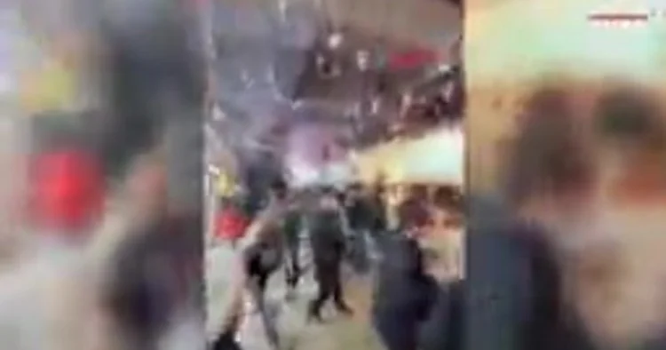 İftar sonrası yumruklu kavga