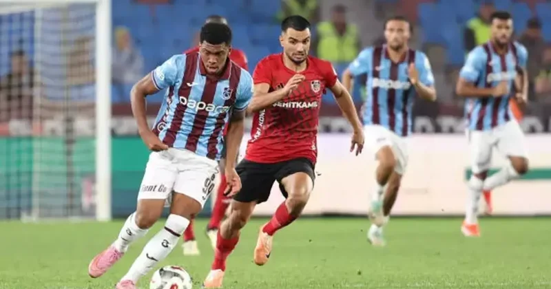 Gaziantep FK Trabzonspor! Muhtemel 11 ler