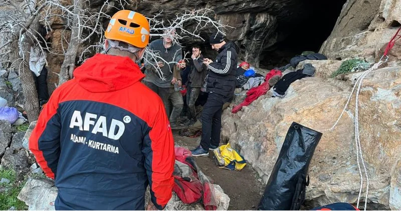 Araştırma için gitti, çukura düştü! Mağarada kurtarma operasyonu Son dakika haberleri