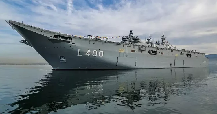 NATO tatbikatının gözdesi TCG ANADOLU ve Bayraktar TB3 e milli yazılım