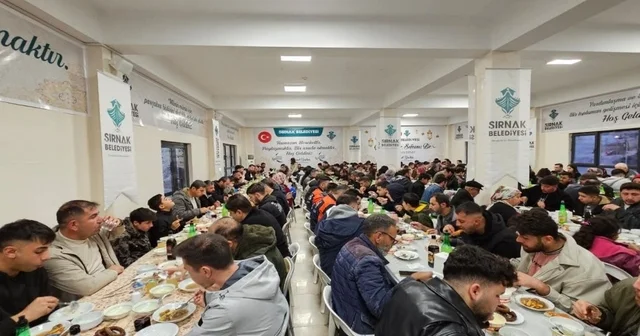 Şırnak ta gönüller aynı sofrada buluştu Şırnak Haberleri