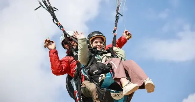 Mersin’de özel gereksinimli çocuklar gökyüzüyle buluştu VİDEO İZLE