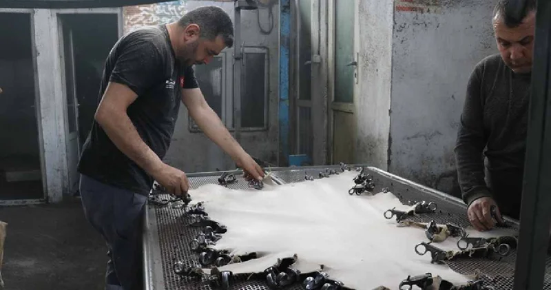 Yüzde 70 i Isparta da üretiliyor: Dayanıklılığı ile ayakkabı astarında kullanılıyor