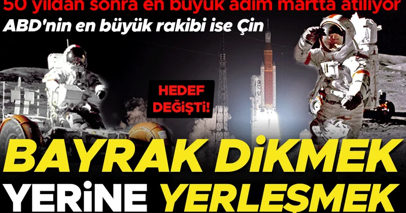 Hedef değişti: Bayrak dikmek değil, yerleşmek! Peki Ay’a dönmek neden 50 yıldan daha uzun sürdü?